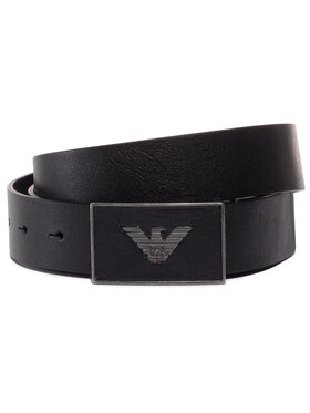 Emporio Armani Emporio Armani Pasek Męski Y4S196 YDC0G 80001 Czarny