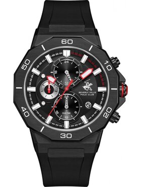 Beverly Hills Polo Club Beverly Hills Polo Club Zegarek BP3784X.651 Czarny