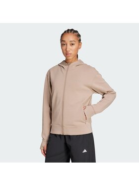 adidas adidas Bluza techniczna 140019 Brązowy Loose Fit