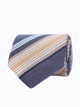 ELSNER ELSNER Kravata JEDWAB ŻAKARD A0013 Sivá