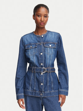 Guess Guess Džínsová bunda W6YN04 D1342 Modrá Regular Fit