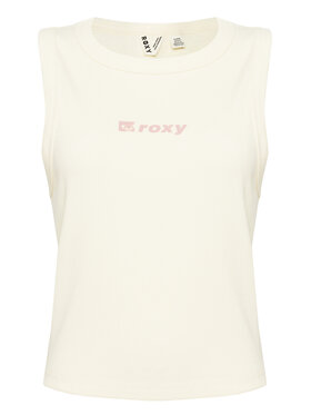 Roxy Roxy Τοπ Iconic Days ERJKT04261 Εκρού Regular Fit