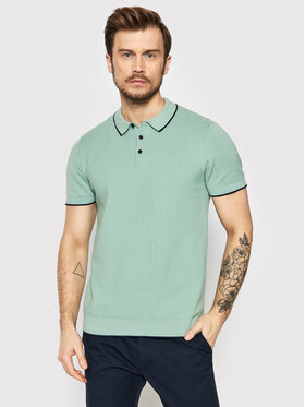 Selected Homme Selected Homme Polo Hank 16083930 Verde Regular Fit