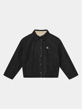 Calvin Klein Jeans Calvin Klein Jeans Демісезонна куртка Skater IU0IU00541 Чорний Regular Fit