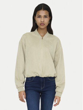 ONLY ONLY Bundy bomber Mavi 15364101 Béžová Regular Fit