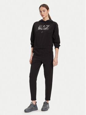 EA7 Emporio Armani EA7 Emporio Armani Tepláková souprava 7W000687 AF12502 MC026 Černá Regular Fit
