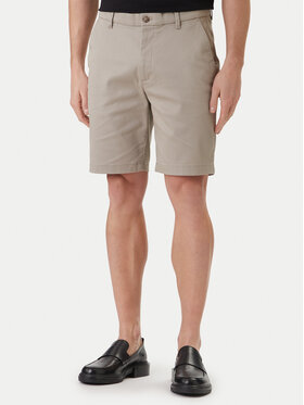 Calvin Klein Calvin Klein Szorty materiałowe LV04LF601G Khaki Regular Fit