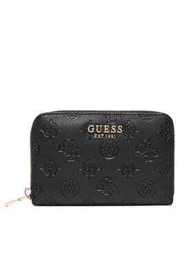Guess Guess Didelė Moteriška Piniginė Phoebe Slg SWPD96 65140 Juoda
