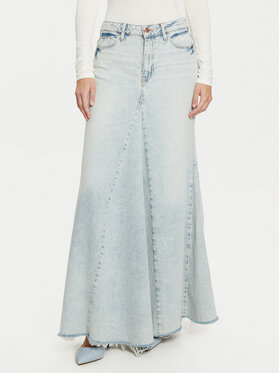Guess Guess Джинсова спідниця W5RD95 D5LQ1 Блакитний Regular Fit