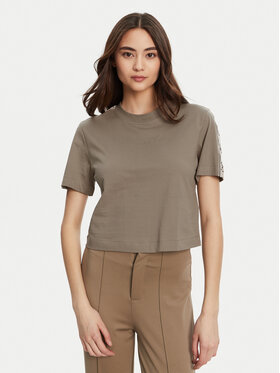 Guess Guess T-shirt V3RI08 I3Z14 Smeđa Regular Fit