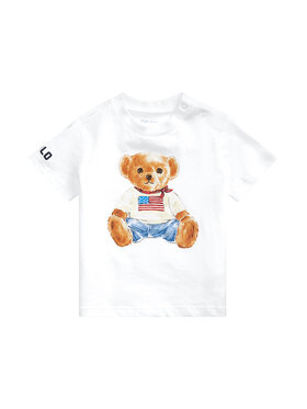 Polo Ralph Lauren Polo Ralph Lauren T-Shirt 320844731001 Bílá Regular Fit