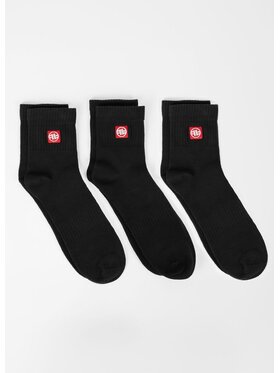 PITBULL PITBULL Skarpety krótkie Low Ankle Logo Czarny