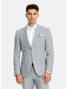 Pako Lorente Pako Lorente Marynarka P26SP-3G-028 Szary Slim Fit