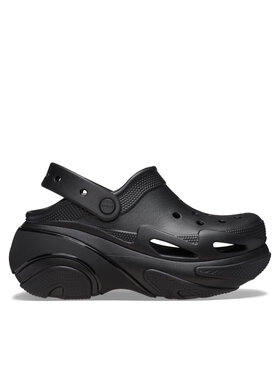 Crocs Crocs Klapki Bubble Crush Clog 210061 Czarny