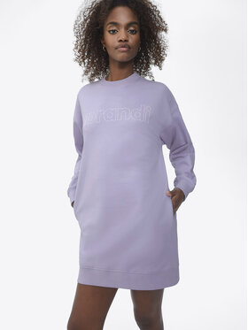 Sprandi Sprandi Суитшърт SP22-SUD003 Виолетов Relaxed Fit