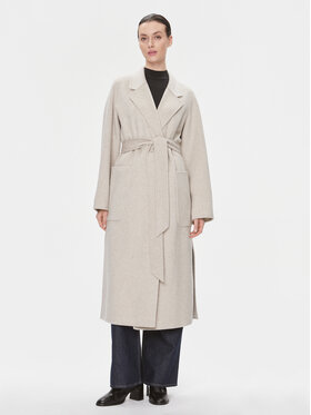 IVY OAK IVY OAK Wollmantel Celia IO1123F1046 Beige Loose Fit