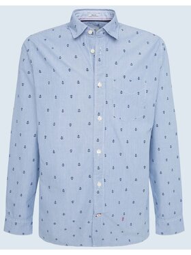 Pepe Jeans Pepe Jeans Koszula PM307039 Niebieski Regular Fit
