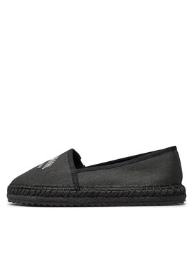 Tommy Jeans Espadrile Tjw Varsity Espadrille EN0EN02470 Črna