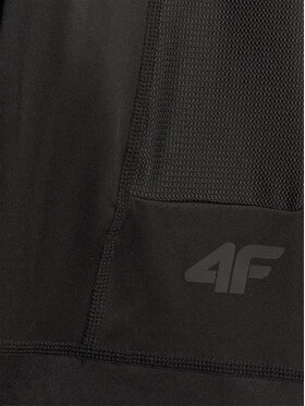 4F 4F Szorty rowerowe ALTERNATIVE PATH Czarny Slim Fit