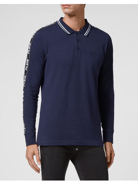 PHILIPP PLEIN PHILIPP PLEIN Polo 23807 Blu scuro Regular Fit