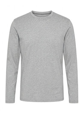 Ombre Ombre S dlouhým rukávem L173 Světle šedá Regular Fit
