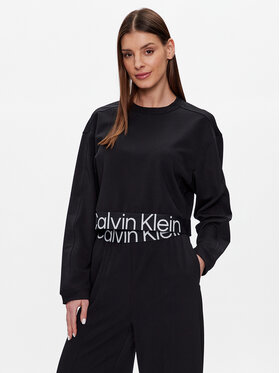 Calvin Klein Performance Calvin Klein Performance Mikina 00GWS3W303 Černá Boxy Fit