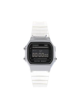 Casio Casio Zegarek A168XES-1BEF Srebrny