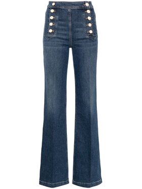 Elisabetta Franchi Elisabetta Franchi Jeans PJ-44D-41E2-V460 Dunkelblau Regular Fit