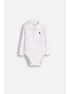 Coccodrillo Coccodrillo Body dziecięce ZC5112401EBB-001 Biały Regular Fit