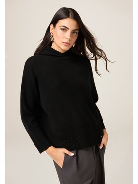 Oltre Oltre Cardigan M165E002175N033 Nero Over Fit