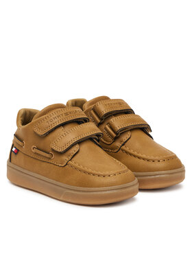 Tommy Hilfiger Tommy Hilfiger Półbuty Hector T1X4-35221-0315 M Brązowy jasny
