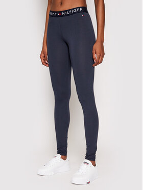 Tommy Hilfiger Tommy Hilfiger Leggings UW0UW01646 Sötétkék Slim Fit