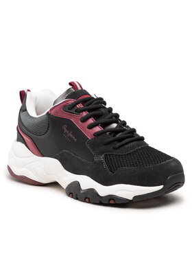Pepe Jeans Pepe Jeans Sneakersy Sloane Bass PLS31277 Czarny