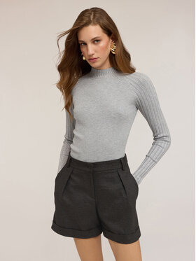 Motivi Motivi Cardigan M360W003443N013 Grigio Slim Fit