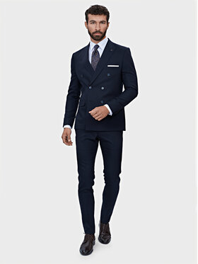 Evenemen Evenemen Garnitur Senatt Granatowy Slim Fit