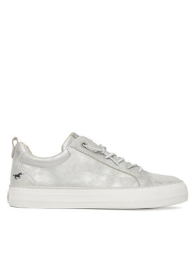 Mustang Mustang Sneakers aus Stoff 1272-311 Silberfarben