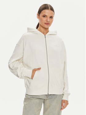 Calvin Klein Jeans Calvin Klein Jeans Світшот Diffused J20J223533 Écru Regular Fit