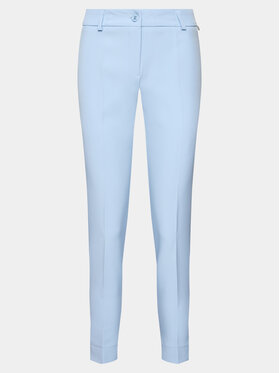 Maryley Maryley Pantaloni di tessuto 24EB52Z/43MA Blu Regular Fit