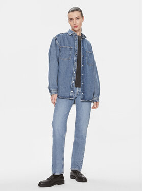 Τζιν πουκάμισο Samsøe Samsøe φωτογραφία