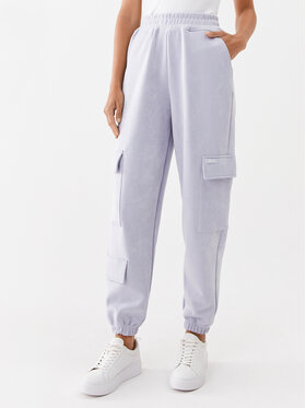 Guess Guess Melegítő alsó V3YB05 KBC00 Lila Regular Fit