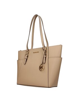 Michael Kors Michael Kors Torebka Beige Leather Shoulder Beżowy