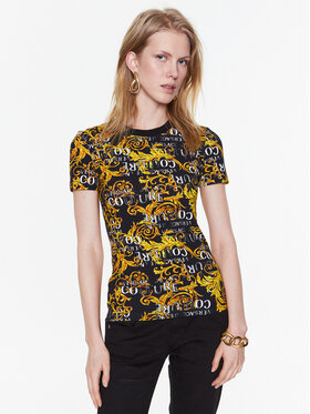 Versace Jeans Couture Versace Jeans Couture T-shirt 74HAH608 Noir Slim Fit