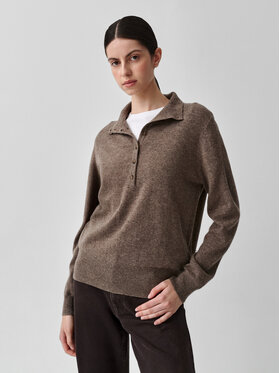 TATUUM TATUUM Sweter FULI Brązowy Classic Fit
