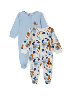 minoti minoti Komplet pajacy 24babypack17 Błękitny