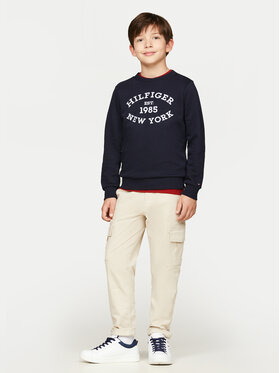 Tommy Hilfiger Tommy Hilfiger Bluza Monotype KB0KB09048 Granatowy Regular Fit
