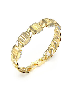 Guess Guess Βραχιόλι JUMB05012JWYGS Χρυσό
