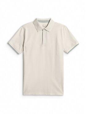 4F 4F Polo COMMERCIAL Biały Regular Fit
