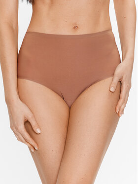 Chantelle Chantelle Figi klasyczne z wysokim stanem Soft Stretch C26470 Brązowy