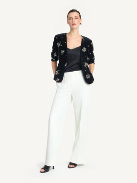 KMX KMX Marynarka 107970007 Czarny Fitted Fit