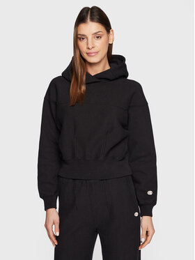 Champion Champion Суитшърт Minimal 115645 Черен Boxy Fit